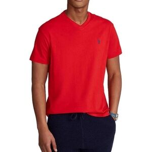 Red Polo by Ralph Lauren V Neck